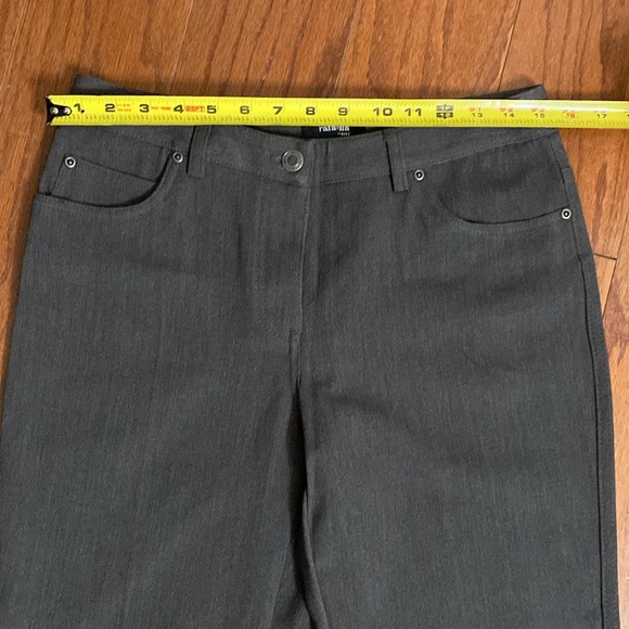 Rafaella petite gray/charcoal pants. Size 6P - Picture 8 of 12